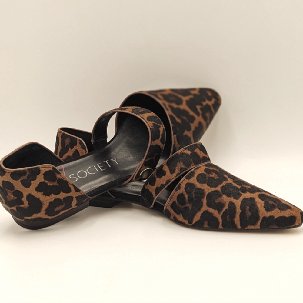 SOLE SOCIETY, Women’s shoes 9.5, Leopard Print, Low Heel.